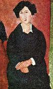 Amedeo Modigliani den italienska kvinna oil painting on canvas